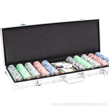 2021 Hot sale cheap poker set 500 chips